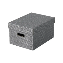 Esselte Caja de almacenaje mediana gris 365x265x205 mm pack de 3 unidades Precio: 39.5791. SKU: B1GQ6L3DK3