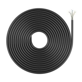 AISENS - CABLE DE RED EXTERIOR IMPERMEABLE RJ45 CAT.6 UTP RIGIDO CCA AWG23, NEGRO, 305M Precio: 83.89000059. SKU: B1EJ38XFRY