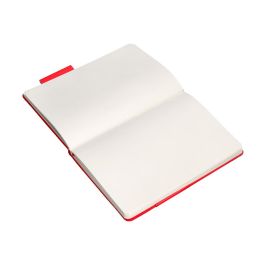 Cuaderno Con Gomilla Antartik Notes Tapa Dura A5 Hojas Lisas Rojo 100 Hojas 80 gr Fsc