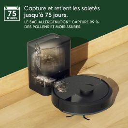 iRobot IR5061042263186 Robot Aspirador y Friegasuelos Roomba 105 Combo Autoempty, 7000 Pa Succión, 2h Batería, 400 ml, Negro