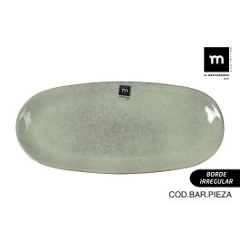 Fuente Oval Macarella Green 33x14.8x2.7 cm - Inde (12 Unidades)
