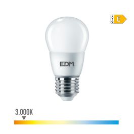 Edm Bombilla esférica LED E27 7W 806LM 3000K Luz cálida Ø4,8x9,3cm Precio: 1.49999949. SKU: B18XHRRAQQ