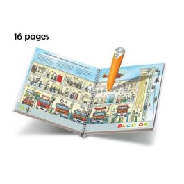 Ravensburger RAV00694 Libro Electrónico Educativo tiptoi: Descubro a los Bomberos para Niños Mixto, a Partir de 4 Años