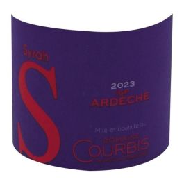 Domaine Courbis 2023 Ardeche Syrah - Vino tinto del Valle del Ródano Domaine Courbis 2023 Ardeche Syrah - Vino tinto del Valle del Ródano