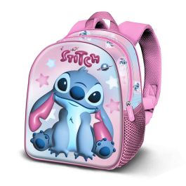 Disney Lilo y Stitch Mochila 3D Elite Cosmic Preescolar Rosa con Relieve Frontal y Bolsillo Lateral de Malla, Espalda y Correas Acolchadas Precio: 14.49999991. SKU: B1C56DLN9F
