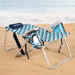 Silla de Playa Aktive 48 x 95 x 78 cm (2 Unidades) Silla de Playa Aktive 48 x 95 x 78 cm (2 Unidades)
