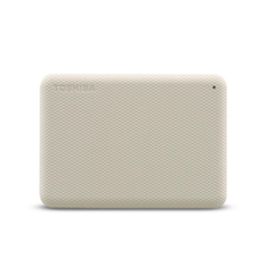 Toshiba Disco Duro Externo Canvio Advance 4 TB, USB 3.2 Gen 1 (5 Gbit/s), Beige