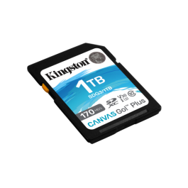 Kingston Canvas Go! Plus 1 TB SD UHS-I Clase 10 V30 U3 Resistente - SDG3/1TB Kingston Canvas Go! Plus 1 TB SD UHS-I Clase 10 V30 U3 Resistente - SDG3/1TB