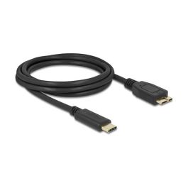 DeLOCK Cable USB-C a Micro-USB B 81160, USB 3.2 Gen 1, 5 Gbps, 2 Metros, Negro Precio: 27.50000033. SKU: B1FFCASVM2