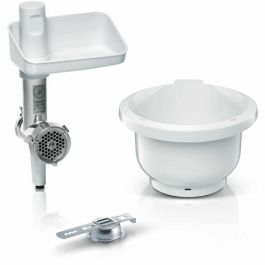 Bosch MUZS2BS Kit de accesorios de repostería para robot de cocina MUM Serie 2, con picadora de carne y bol de plástico extra.
