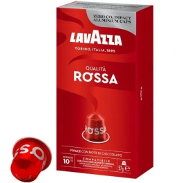 Lavazza 8675 Cápsula Qualità Rossa para Cafeteras Nespresso, Caja de 10 Cápsulas