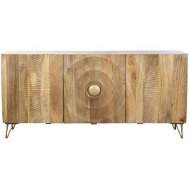 Buffet Colonial DKD Home Decor Natural Dorado 45 x 75 x 160 cm Buffet Colonial DKD Home Decor Natural Dorado 45 x 75 x 160 cm