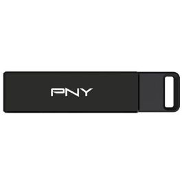 PNY Elite-X 128GB USB 3.2 Tipo C 200MB/s Unidad Flash Giratoria Negra