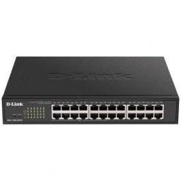 D-Link DGS-1100-24PV2 Switch Gestionable Smart Layer 2, 24 Puertos Gigabit Ethernet RJ45 PoE 100W, 48Gbps, Silencioso
