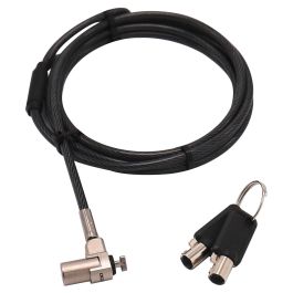 DICOTA T-Lock Ultra SlimV2 Cable de Seguridad con Llave Maestra, Barra en T, 2 m, Negro/Plata Precio: 40.49999954. SKU: B1CXQ6N4BS