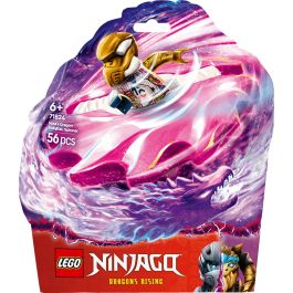 LEGO 71824 Spinner Spinjitzu Dragón de Sora Ninjago | Set Juguete con 2 Minifiguras Sora y Guerrero Dragónido +6 años Precio: 10.95000027. SKU: B15V3FPSV7