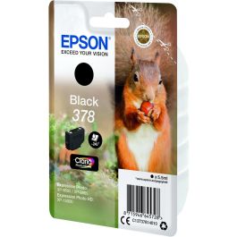 Epson 378 Cartucho Tinta Negro compatible con Expression Home XP-8605 / 8606 / XP-15000 / XP-8500 / 8505 (240 páginas)