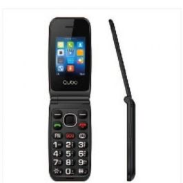 Teléfono Móvil Qubo NEON2W-SOS para Personas Mayores/ Negro/ Incluye Base de Carga Precio: 32.49999984. SKU: B12X6ARCBG