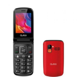 Teléfono Móvil Qubo P-210NWRD para Personas Mayores/ Rojo Precio: 34.59000017. SKU: B17ZJWT9SJ