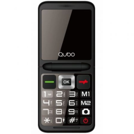 Teléfono Móvil Qubo X-10 para Personas Mayores/ Negro Precio: 39.49999988. SKU: B1JSKSLFYE