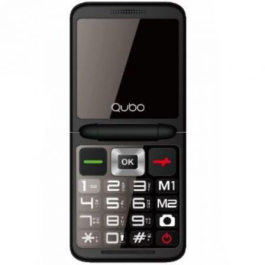 Teléfono Móvil Qubo X-10 para Personas Mayores/ Azul Precio: 39.49999988. SKU: B1946QZQFX