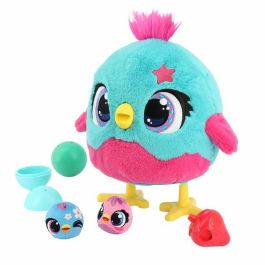 Diset Funtasy Family Chick-A-Boo Peluche Interactivo Mamá Gallina Incuba Huevos, Pollitos, Sonidos. Incluye 2 Huevos y 2 Pollitos. Edad 3+