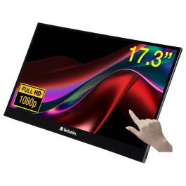 Verbatim 49593 Monitor Portátil Táctil 17.3" Full HD IPS Multimedia Negro Precio: 315.50000042. SKU: B1ABZTFWL9