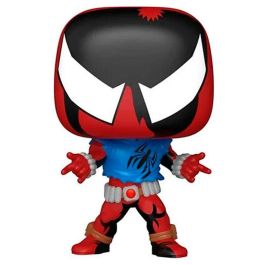 FUNKO Spiderman Scarlet Spider Exclusive Figura POP Vinilo 9cm