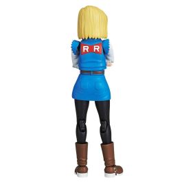Bandai Figure-Rise Standard Android 18 Model Kit con accesorios y expresiones intercambiables