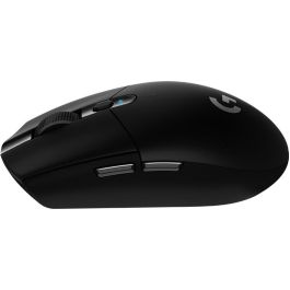 Logitech 910-005282 Ratón Gaming Inalámbrico G305 Lightspeed con Sensor HERO, 12000 DPI, 250h batería, 99g y 6 botones, Negro