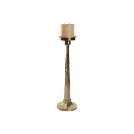 Portavela Moderno DKD Home Decor Dorado 18.5 x 64.5 x 18.5 cm Portavela Moderno DKD Home Decor Dorado 18.5 x 64.5 x 18.5 cm