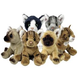DEQUBE 939D00276 Peluche Gato Surtido 12cm en Expositor - Colaboración Fundación Bocalan para Personas con Discapacidad Precio: 9.9583. SKU: B1ACAD6VKF