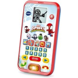 VTech Teléfono Educativo Spidey | Teléfono Inteligente de Juguete para Aprender y Jugar