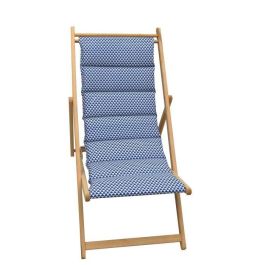 Tumbona acolchada Fjord JARDIN PRIVE - Lona amovible - Azul índigo Precio: 65.88999945. SKU: B1ABKRAV8G