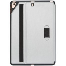Targus Click-In Funda Folio para iPad 10.2", iPad Pro 10.5", iPad Air 10.5" - Protección Militar, Soporte y Sujeción Pencil, Plata