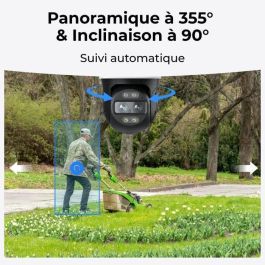 Reolink REO1724904026542 Cámara para exteriores Trackmix W760 Blanca Reolink REO1724904026542 Cámara para exteriores Trackmix W760 Blanca