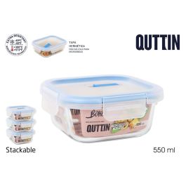 Inde Fiambrera Cuadrada con Tapa Hermética "Boho" 14 x 14 cm (12 Unidades) Precio: 22.49999961. SKU: B137VELF69