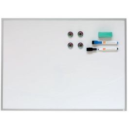Nobo Pizarra Magnética Pequeña con Marco de Aluminio 58.5x43 cm, Blanco - Incluye Rotuladores, Imanes y Borrador Precio: 16.68999948. SKU: B1K6CGJGPJ
