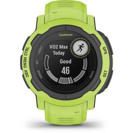 Garmin INSTINCT 2 Solar 45mm - Reloj GPS multideporte, carga solar, pulsioxímetro, lima