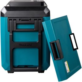 Makita CW004GZ Caja Refrigeradora y Calentadora 40V, Portátil 29 L, -18 a 60 °C, Batería/Corriente/CC
