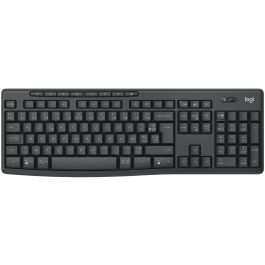 Teclado y Ratón Inalámbrico Logitech MK370 Azerty Francés Gris Grafito