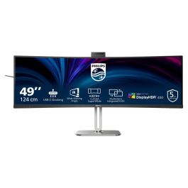 Philips 49B2U5900CH Monitor Super UltraWide 49" Curvo 32:9 Dual QHD 5120x1440 75Hz HDR400 USB-C 100W Altavoces Webcam Precio: 1044.98999979. SKU: B1773RSMVH