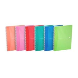 Bloc Oxford Office My Colours Tapa Pp A4 90H Cuadric.5X5 C/Regla 90G Col.Sur.(5) 20 unidades Precio: 200.99226026. SKU: B132HSBMLF
