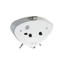 DKD Home Decor Reloj Despertador Vintage Azul Blanco 4 x 10 x 11.5 cm (3 Unidades)