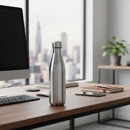 Botella Termo Acero Inoxidable Xylon Quid 0,75 L