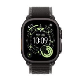 Apple Watch Ultra 3 Cellular de Titanio 49mm Negro (Correa Trail Loop Negro/Carbón) Talla S/M