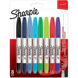Marcador Permanente Sharpie Twin Tip 2 En 1 Blister De 8 Precio: 22.88999955. SKU: B1J6D94R3K