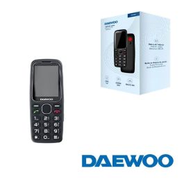 Daewoo Senior Teléfono Móvil con Pantalla 2.4", Base de Carga, Cámara, Radio FM, Botón SOS, Linterna, Negro Precio: 29.58999945. SKU: B19GDFDK4B