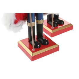 DKD Home Decor Figura Navidad Tradicional Cascanueces Multicolor 7 x 25.5 x 12 cm (6 Unidades)