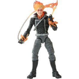 HASBRO Figura Articulada Ghost Rider de Marvel Comics, El Motorista Fantasma, 15cm con Accesorios